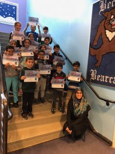 Congratulations to our Students of the Month