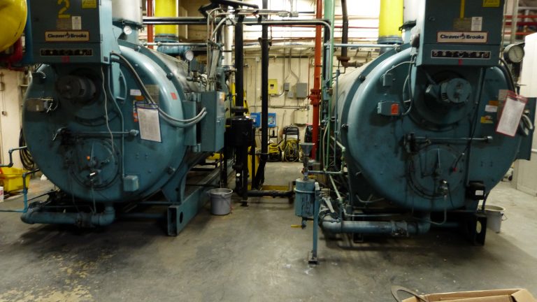 Boilers in school