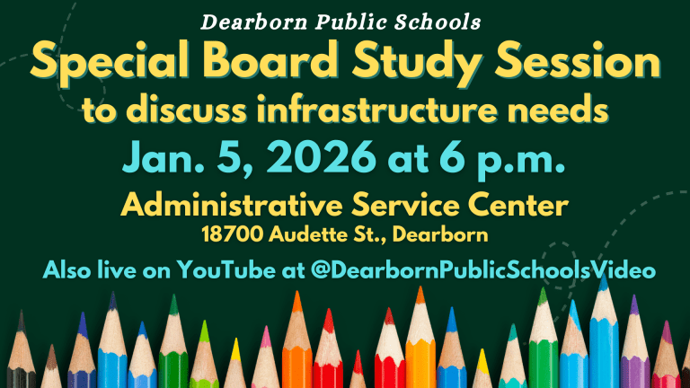 Flyer for Jan. 5, 2026 study session at 6 p.m.