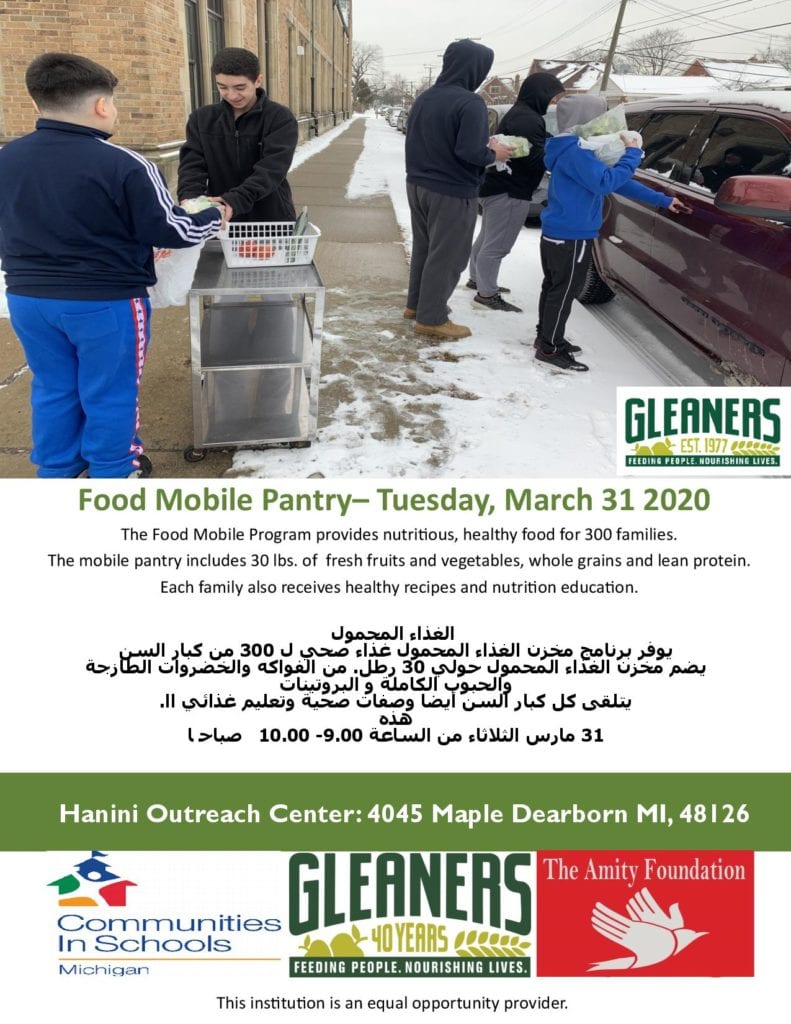 Gleaner’s Food Distribution
