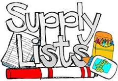 19-20 Suggested Supply Lists