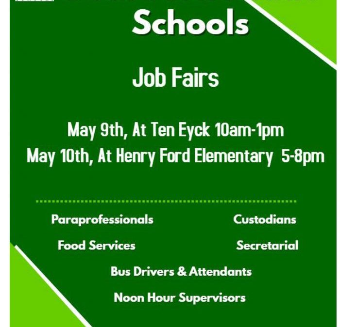 Dearborn Public Schools Job Fairs