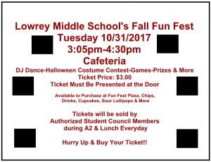 Lowrey Middle School’s Fall Fun Fest