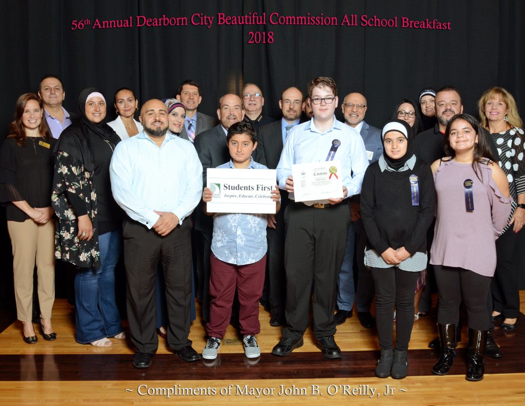 56th Annual Dearborn City Beautiful Commission All School Breakfast 2018