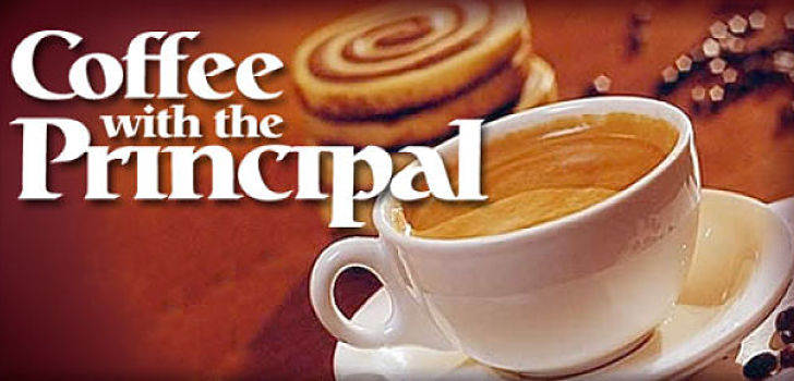 Coffee with the Principal Friday 1/25/2019 at 8:30am