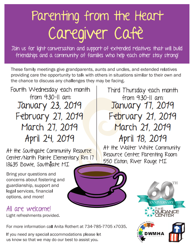 Parenting from the Heart Caregiver Cafe