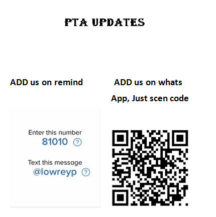PTA Update on Remind & Whats App