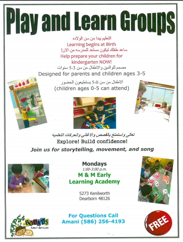 Play and Learn Groups