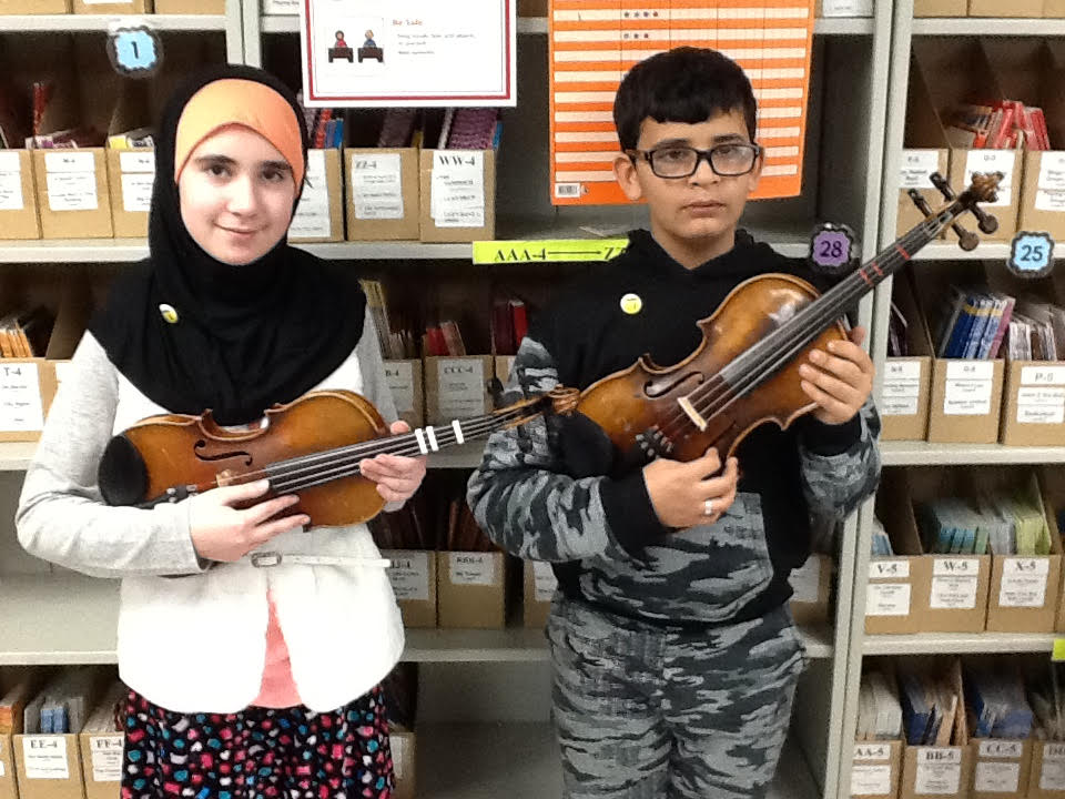 Violin Cadet Pin Awardees- Ms. Reed’s music class
