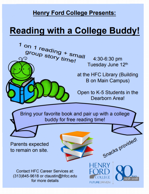 Henry Ford College- Reading with a College Buddy
