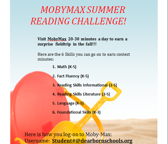 Moby Max Contest