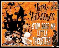 Stay Safe My Little Trickers, Happy Halloween Pictures, Photos, and Images  for Facebook, Tumblr, Pinterest, and Twitter