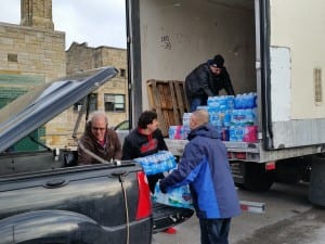 Pictures from the Water Drive for Flint