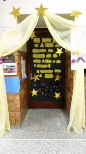 Decorated  Doors For March is Reading Month