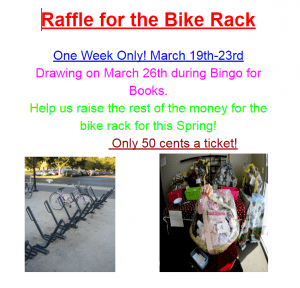 Ecology Club Bike Rack Raffle