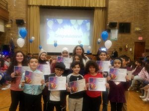 Mrs. Grucz's 3rd- 5th science awardees