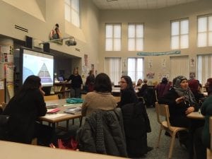 Elementary teachers participate in LLI training