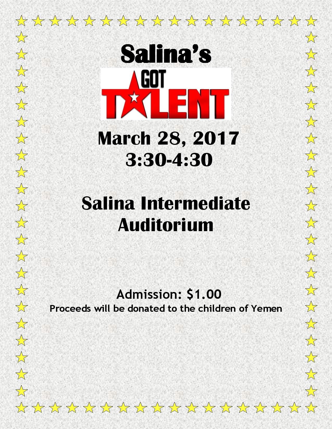 Salina’s Got Talent!
