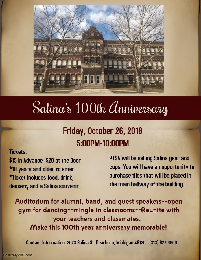 Salina’s 100th Year Anniversary