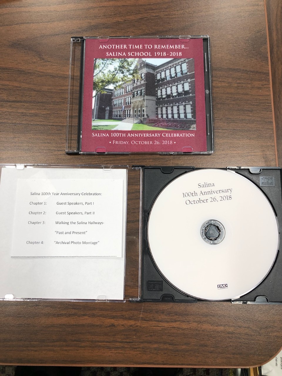 Salina 100th Year Anniversary Celebration DVD on sale now,  while supplies last!
