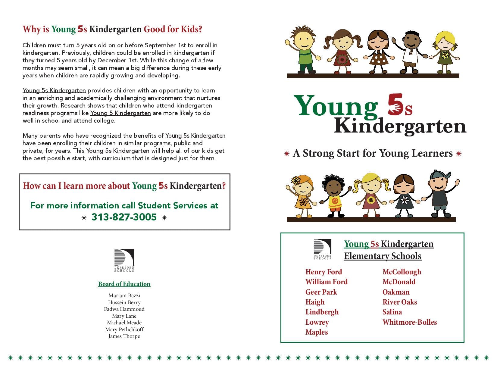 Young 5 Kindergarten