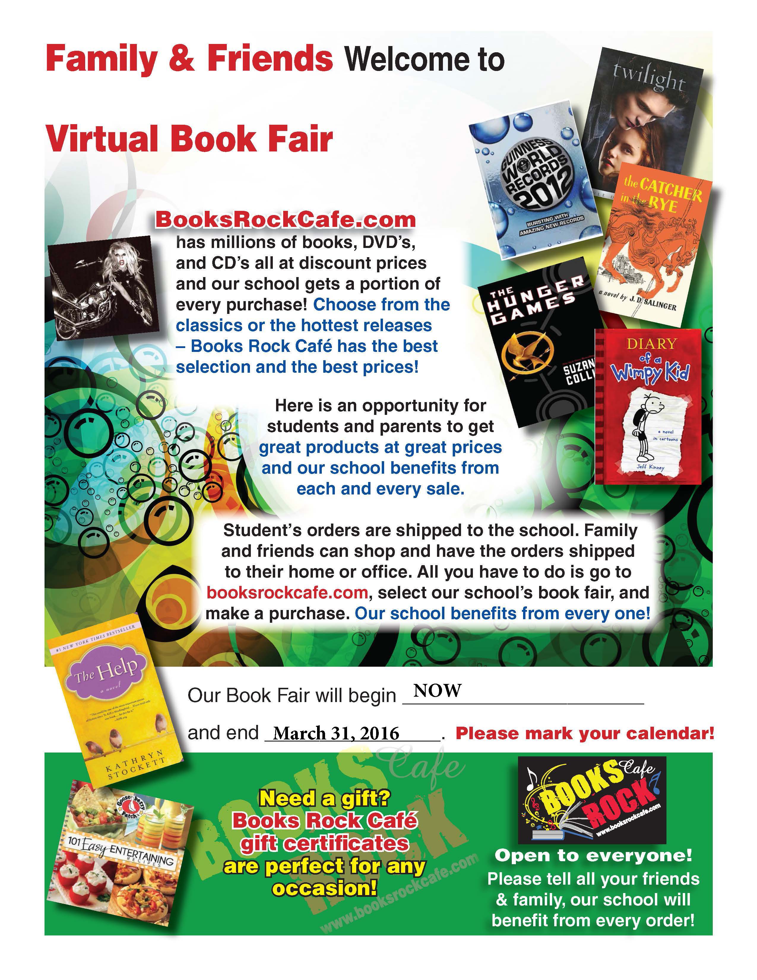 Virtual Book Fair at Smith Now Until March 31st!