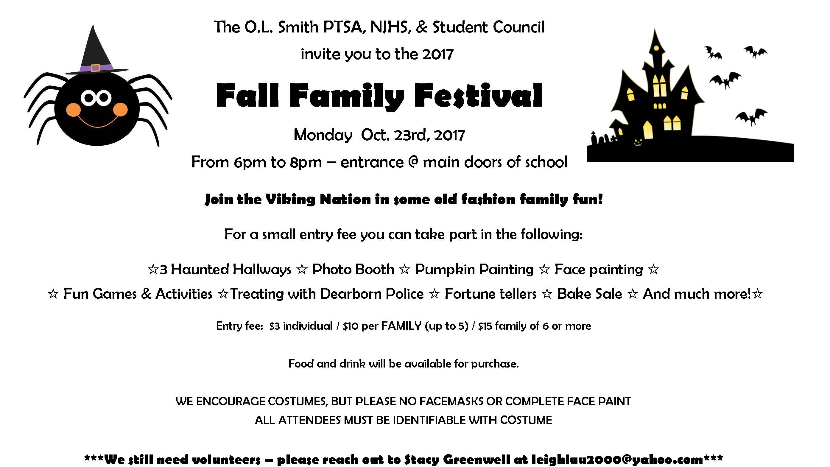 Fall Festival at Smith!!