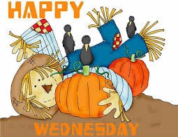 Happy Wednesday | Digi stamps, Scarecrow, Fall printables
