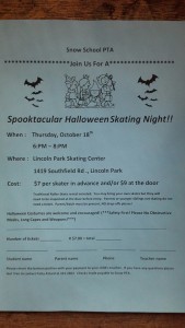 Halloween Skating Night is tomorrow!