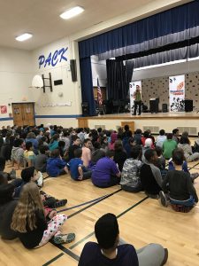Readers are Leaders Assembly at Snow School
