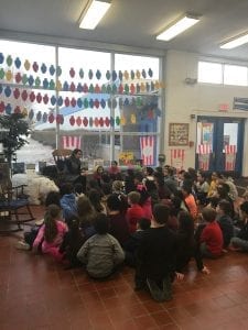 Susan Dabaja was a guest reader for 2nd grade this week