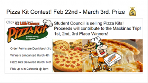 Pizza Kit Fundraiser