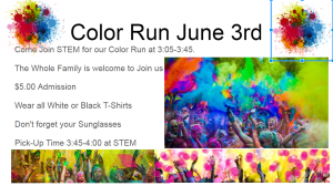 Color Run Information