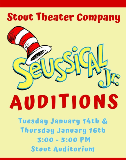 Auditions for Stout Theatre Co.