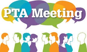 PTA Meeting: Today, Wednesday, Oct. 17, 2018 @ 6:00 pm
