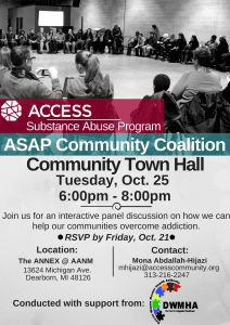 ACCESS Substance Abuse Program: Oct. 25