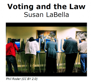 Article of the Day: Voting and the Law