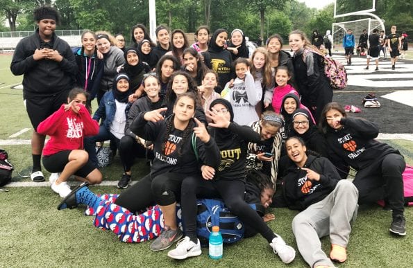 Stout Girls Track Team Finishes 2nd