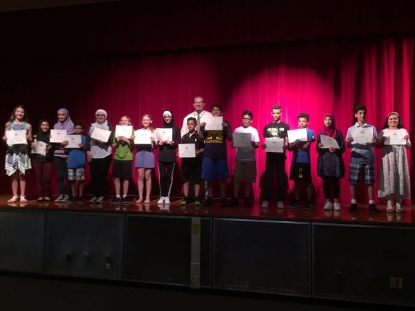6th Graders Honors Assembly