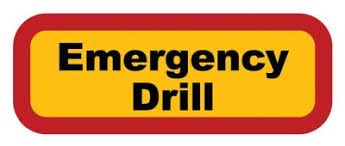 Emergency Drills Schedule 2019-2020