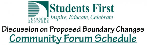 You Are Invited to Boundary Changes Forums