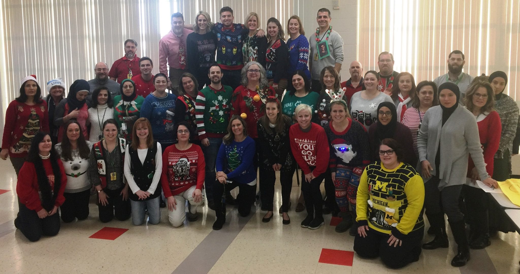 Ugly Sweater Late Start Day