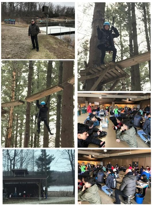 Pictures from 8th Graders’ Field Trip to Tamarack