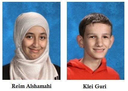 March 2018 Studentss of the Month