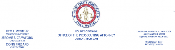A Very Important Message from Wayne County Prosecutor’s Office