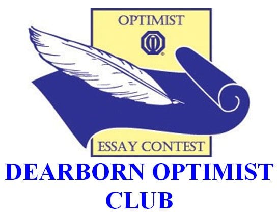 DEARBORN OPTIMIST CLUB ESSAY CONTEST