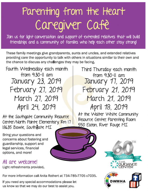 Parenting from the Heart Caregiver Cafe Dates
