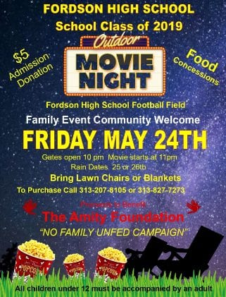 Fordson Movie set for May 24