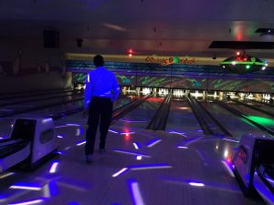 Superintendent Bowling with lights. 