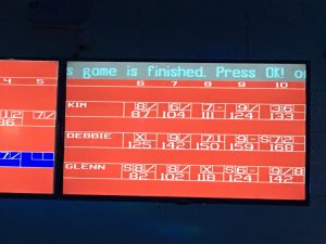 Bowling Score with 3 people